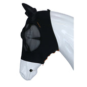 Shires Maschera per Mosche Stretch Nero intenso