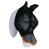 Shires Maschera per Mosche Stretch Nero intenso
