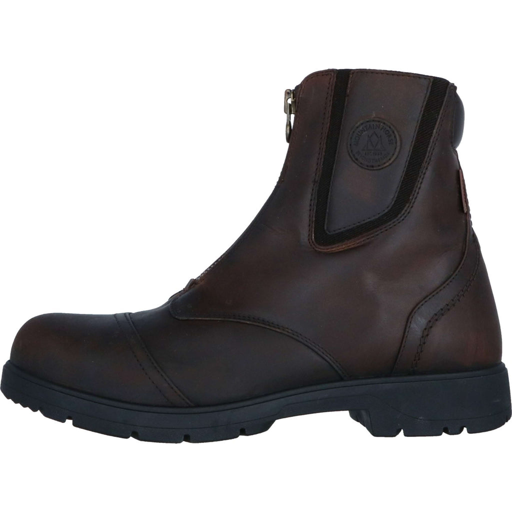 Mountain Horse Stivaletto Wild River Zip Paddock Marrone