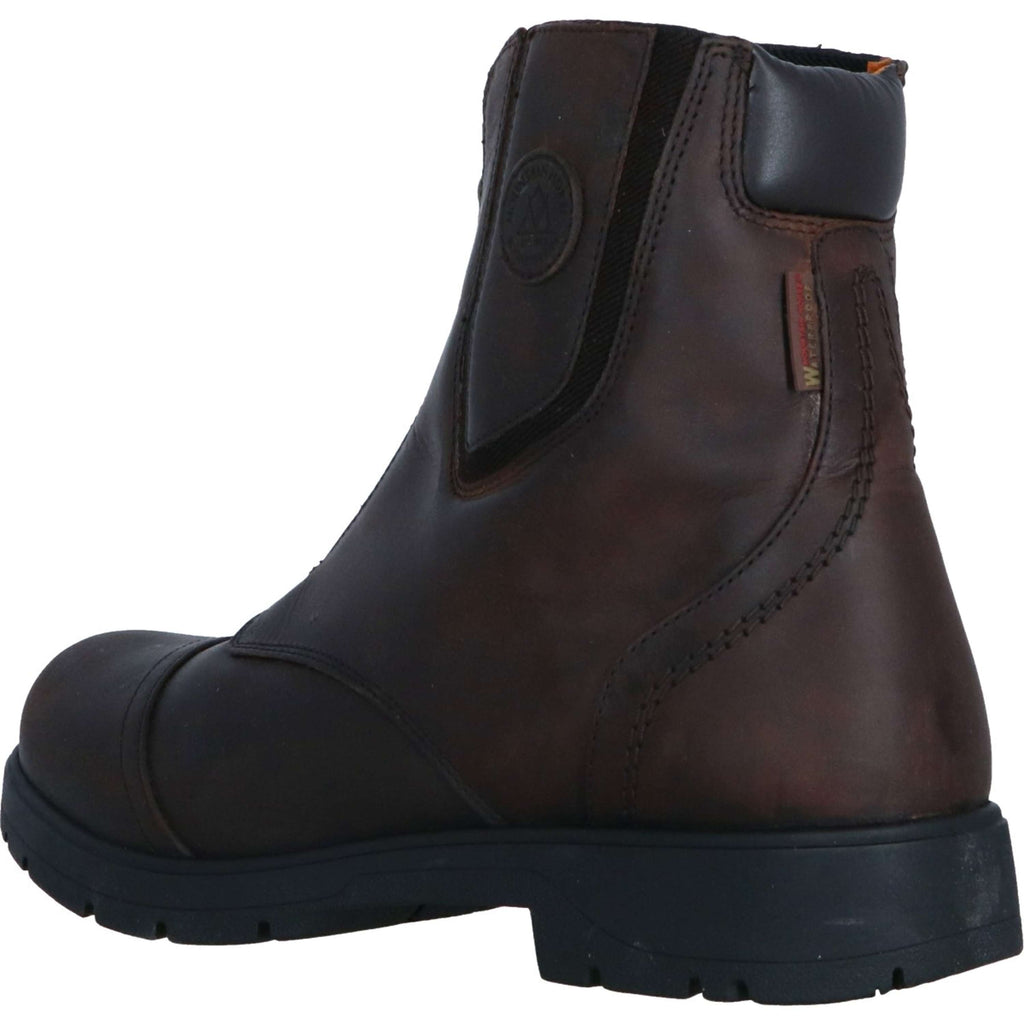 Mountain Horse Stivaletto Wild River Zip Paddock Marrone