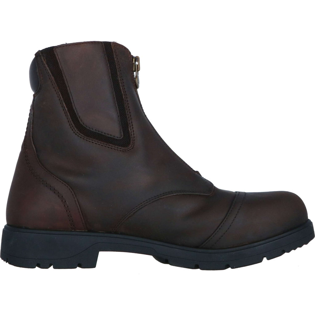 Mountain Horse Stivaletto Wild River Zip Paddock Marrone