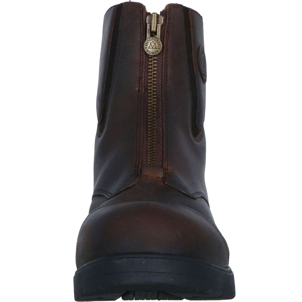 Mountain Horse Stivaletto Wild River Zip Paddock Marrone