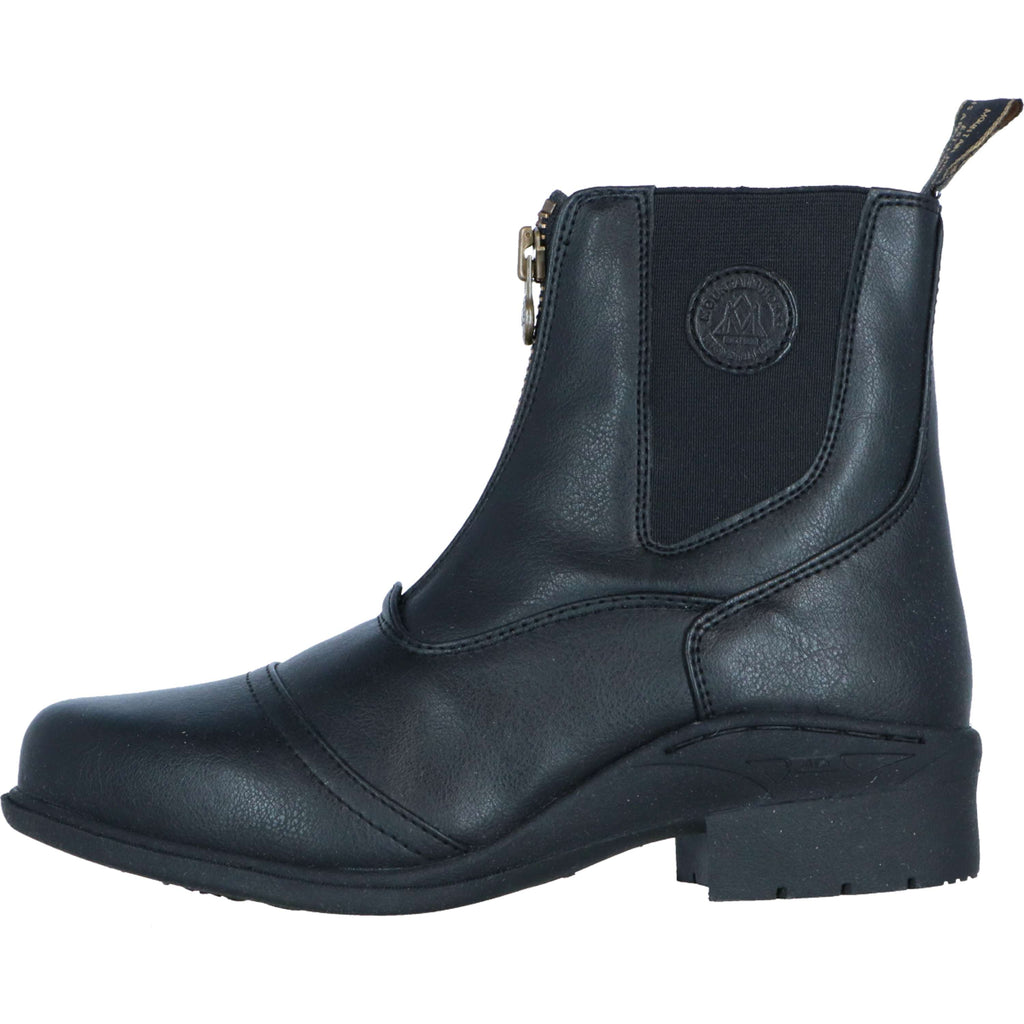 Mountain Horse Stivaletto Veganza Zip Paddock Nero