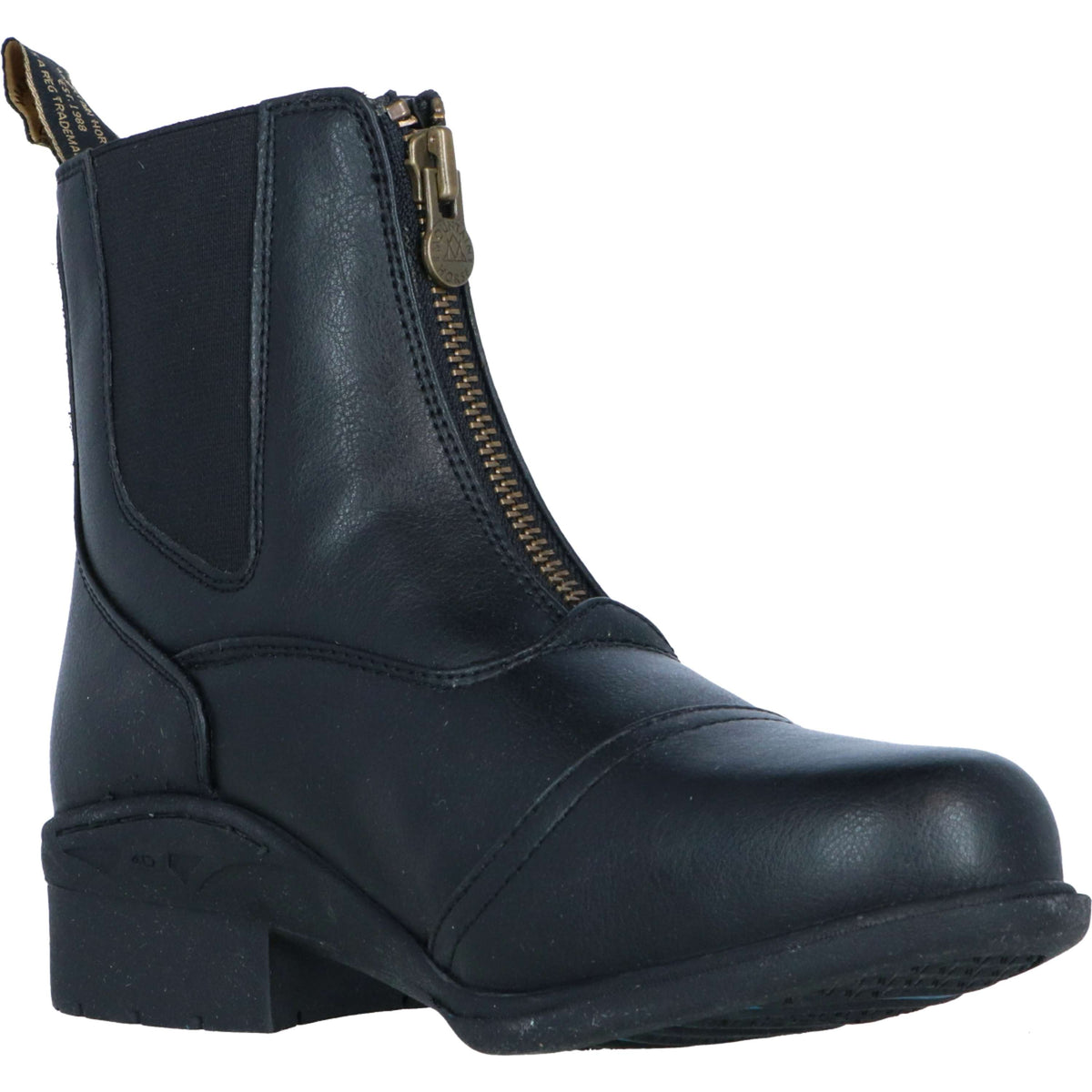Mountain Horse Stivaletto Veganza Zip Paddock Nero