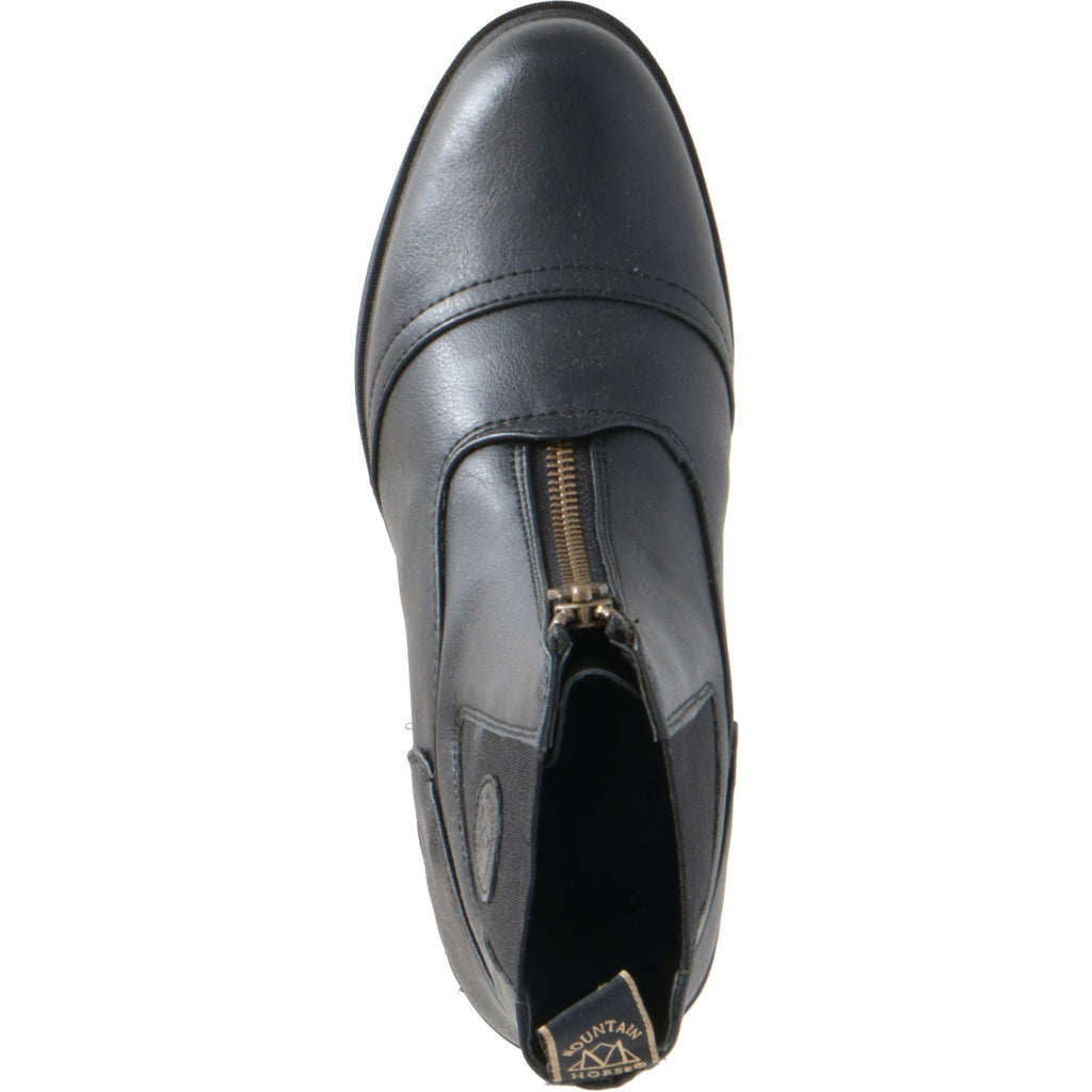 Mountain Horse Stivaletto Veganza Zip Paddock Nero