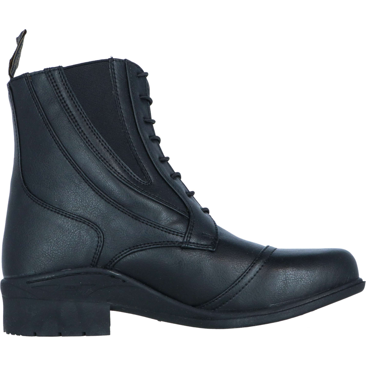 Mountain Horse Stivaletto Veganza Side Zip Paddock Nero