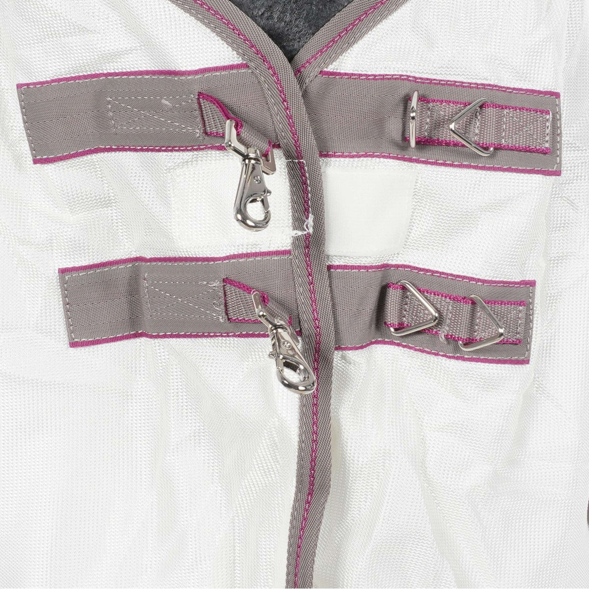 Weatherbeeta Comfitec Airflow II Combo Neck Bianco/Grigio scuro/Orchidea