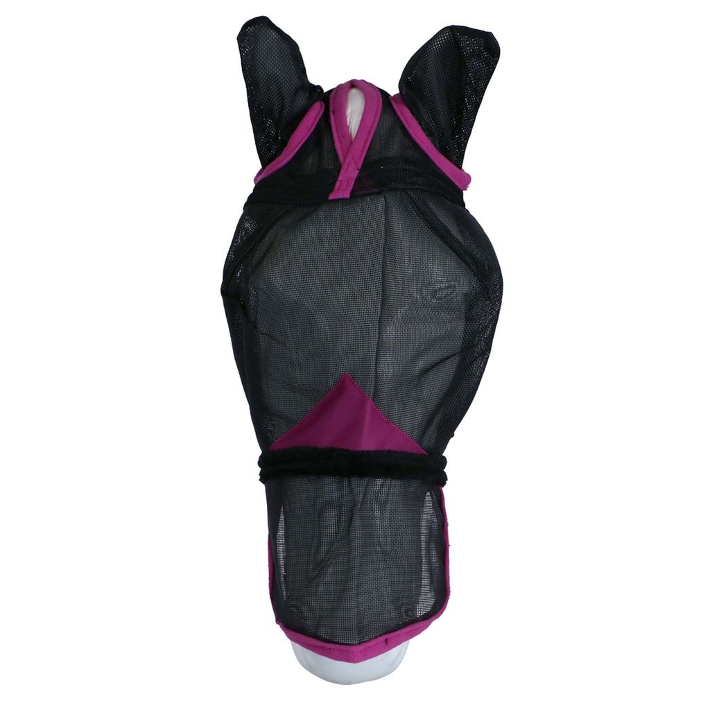 WeatherBeeta Maschera per Mosche ComFiTec Deluxe Durable Mesh Nero/Viola