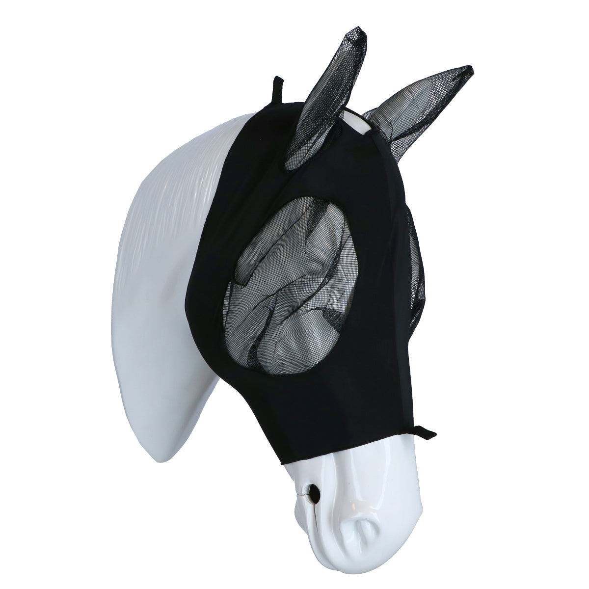 WeatherBeeta Maschera per Mosche Deluxe Stretch Bug Nero