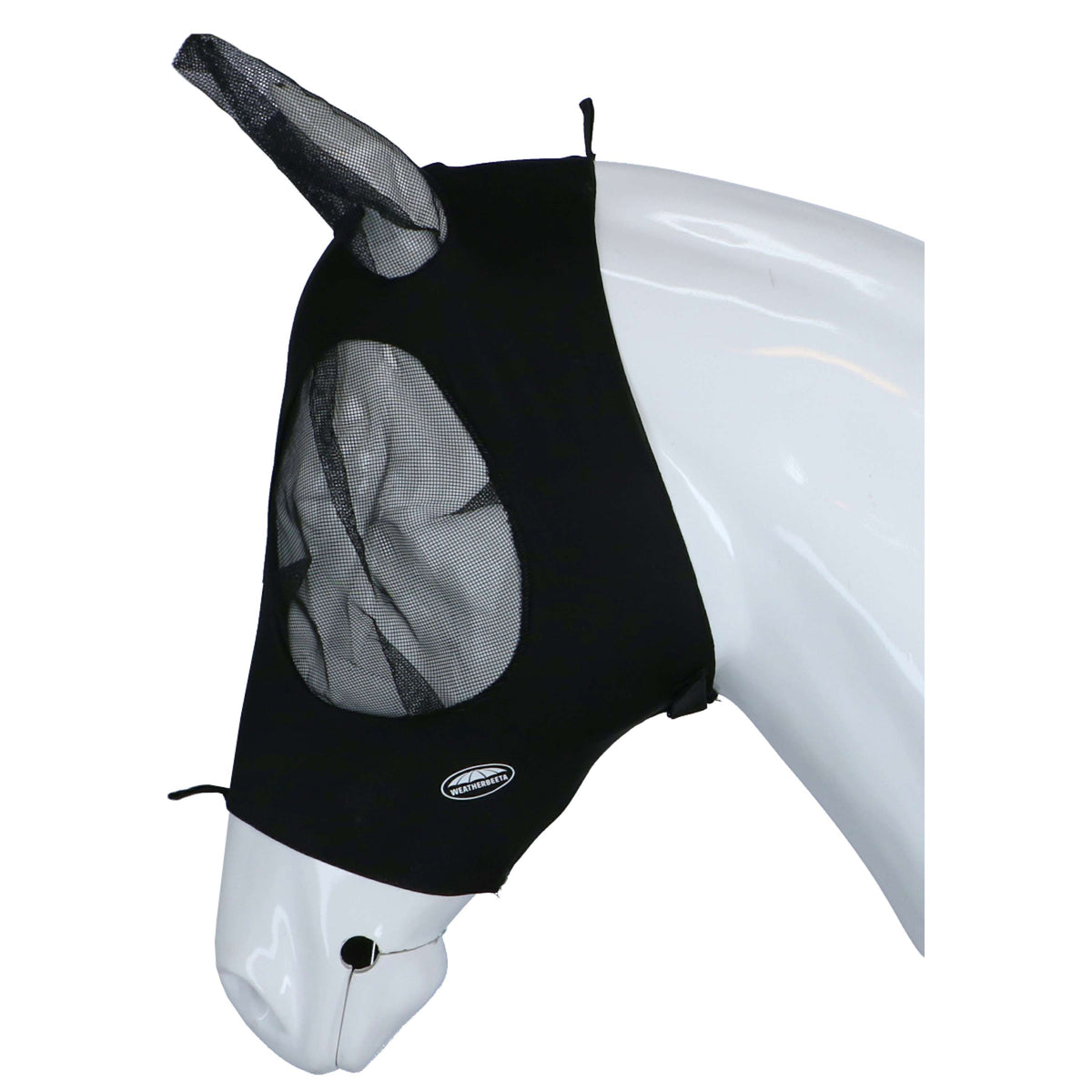 WeatherBeeta Maschera per Mosche Deluxe Stretch Bug Nero