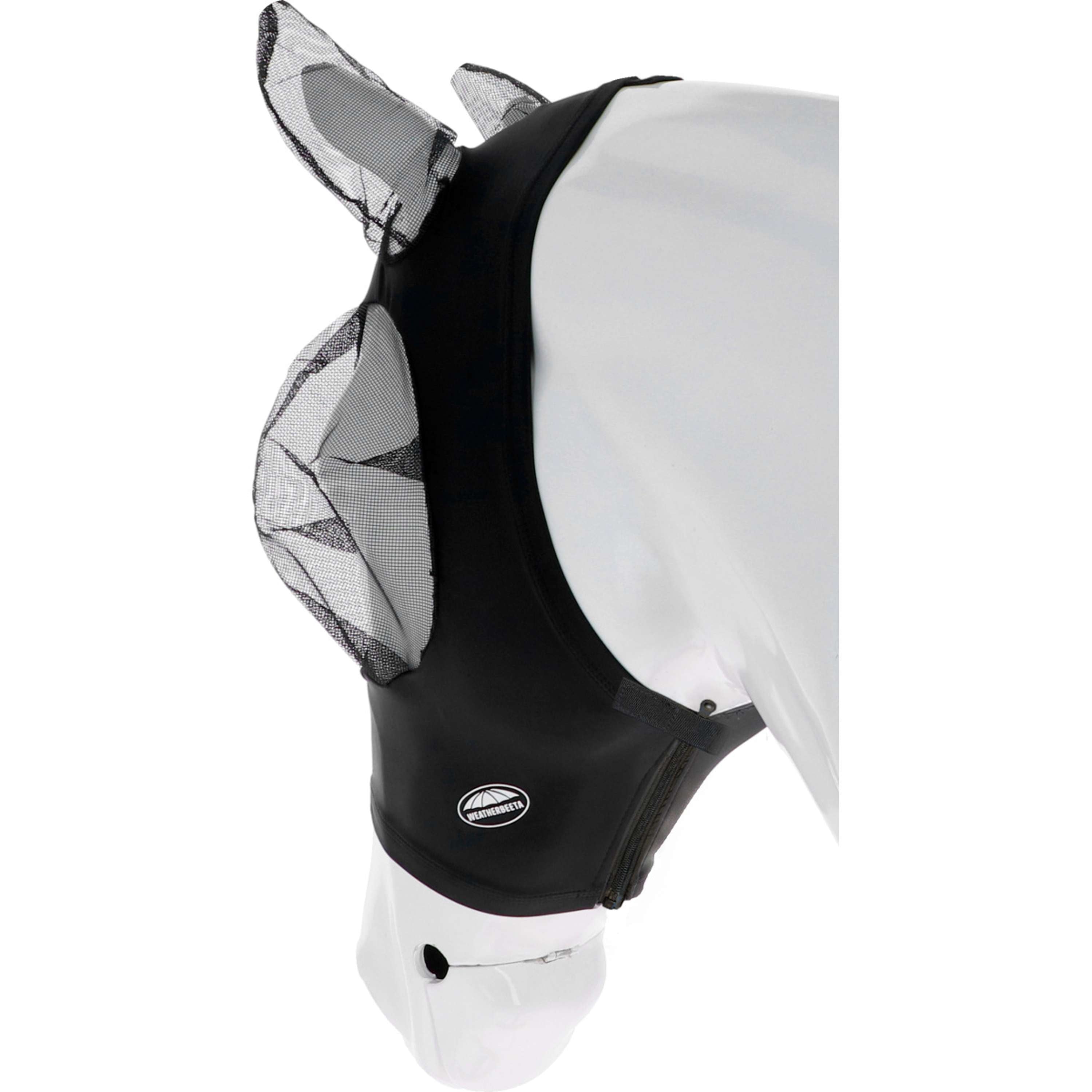 WeatherBeeta Maschera per Mosche Deluxe Stretch Bug Nero