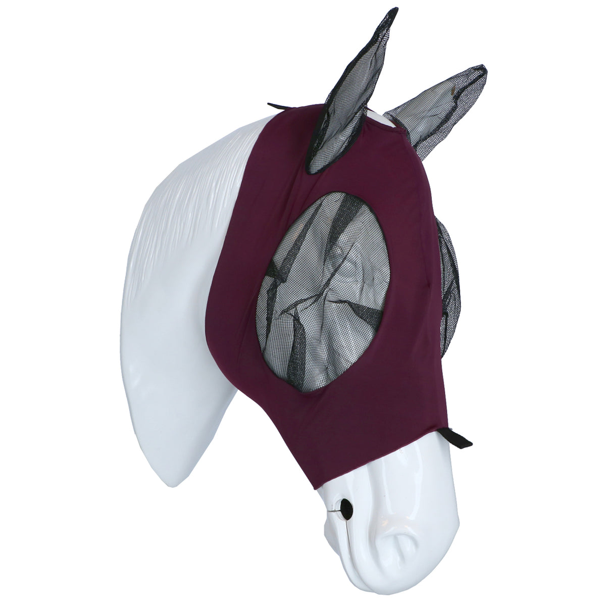Weatherbeeta Maschera per Mosche Deluxe Stretch Bug Viola/Nero