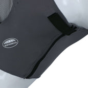 Weatherbeeta Maschera per Mosche Deluxe Stretch Bug Grigio/Nero