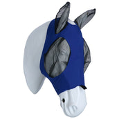 Weatherbeeta Maschera per Mosche Deluxe Stretch Bug Blu reale/nero