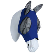 Weatherbeeta Maschera per Mosche Deluxe Stretch Bug Blu reale/nero