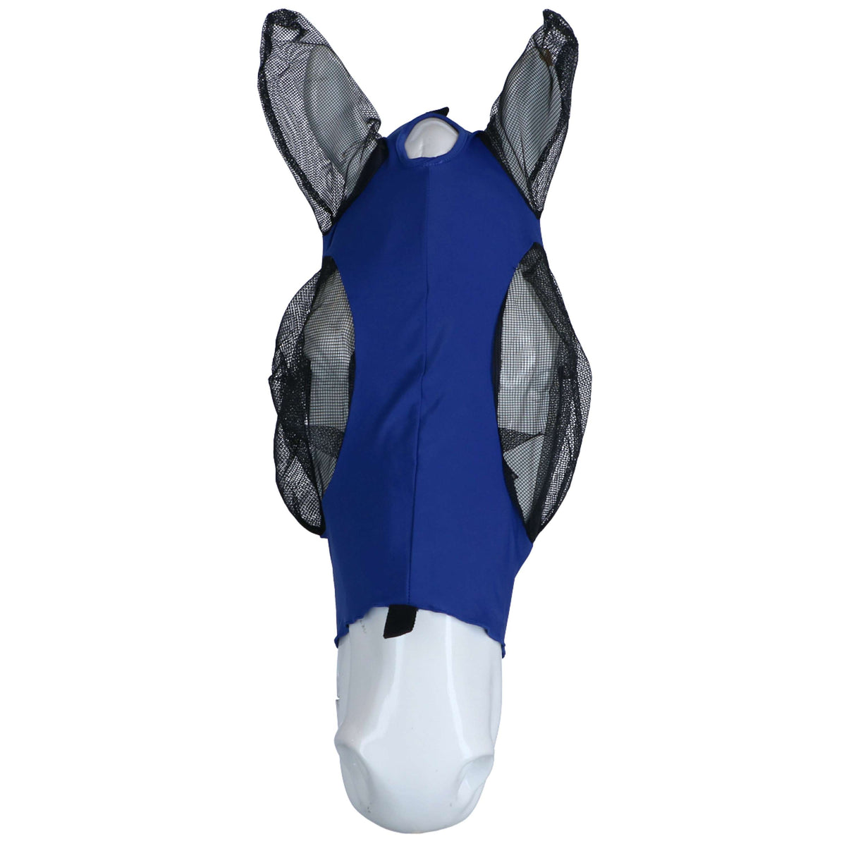 Weatherbeeta Maschera per Mosche Deluxe Stretch Bug Blu reale/nero