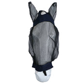 Weatherbeeta Maschera per Mosche Deluxe Stretch Blu marino/nero