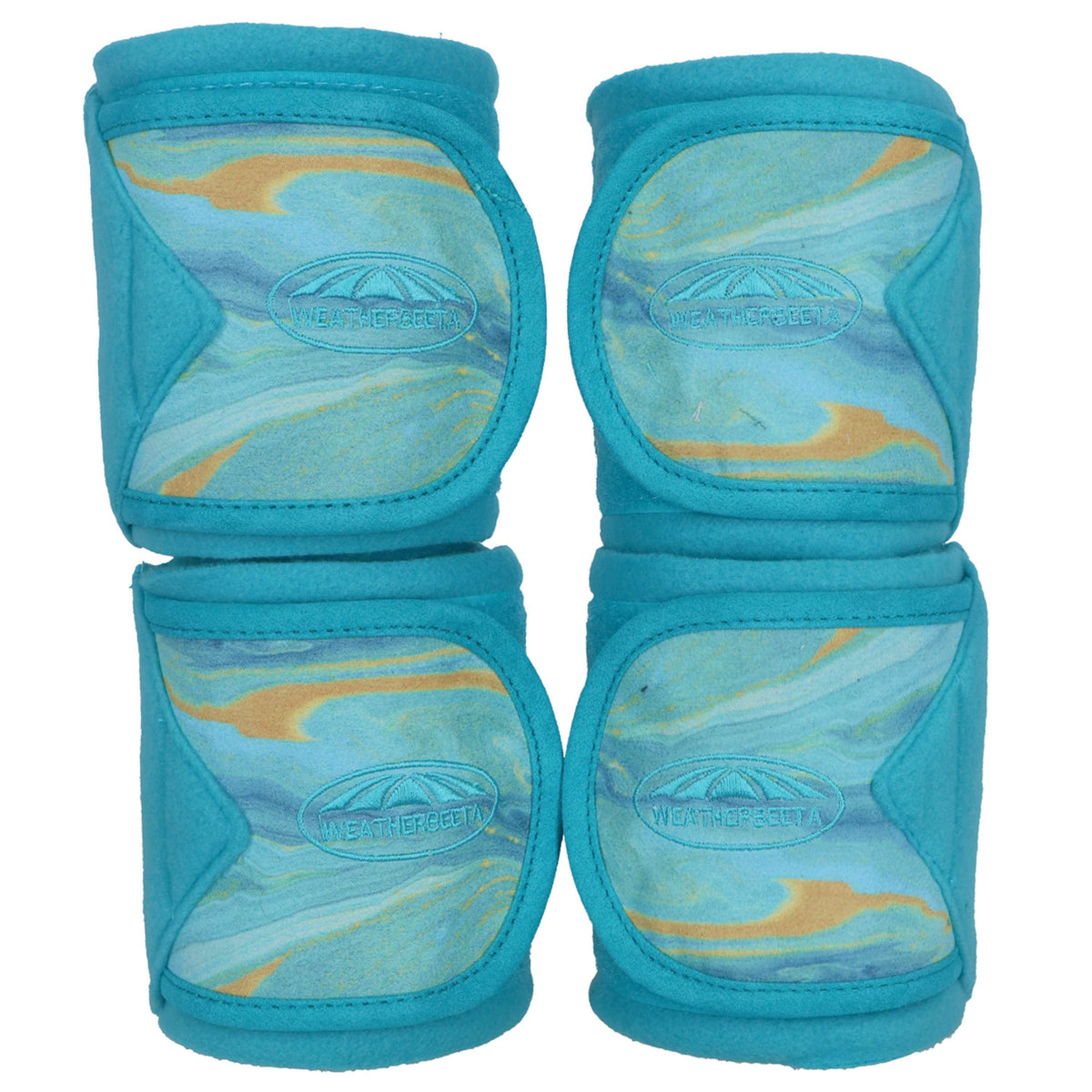 Weatherbeeta Bende Fleece Swirl Marble Blu/Arancione