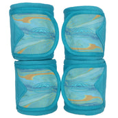 Weatherbeeta Bende Fleece Swirl Marble Blu/Arancione