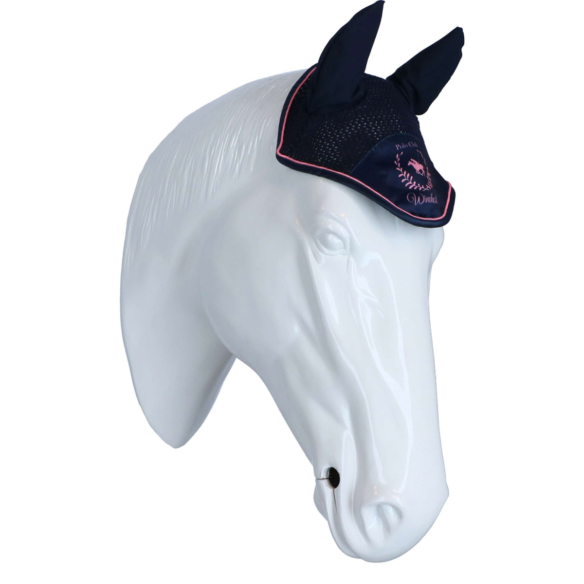 HKM Maschera per Mosche Classic Polo Blu scuro