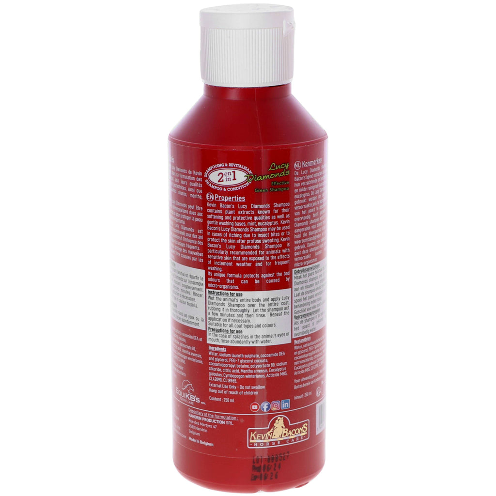 Kevin Bacons Shampoo verde Lucy Diamonds