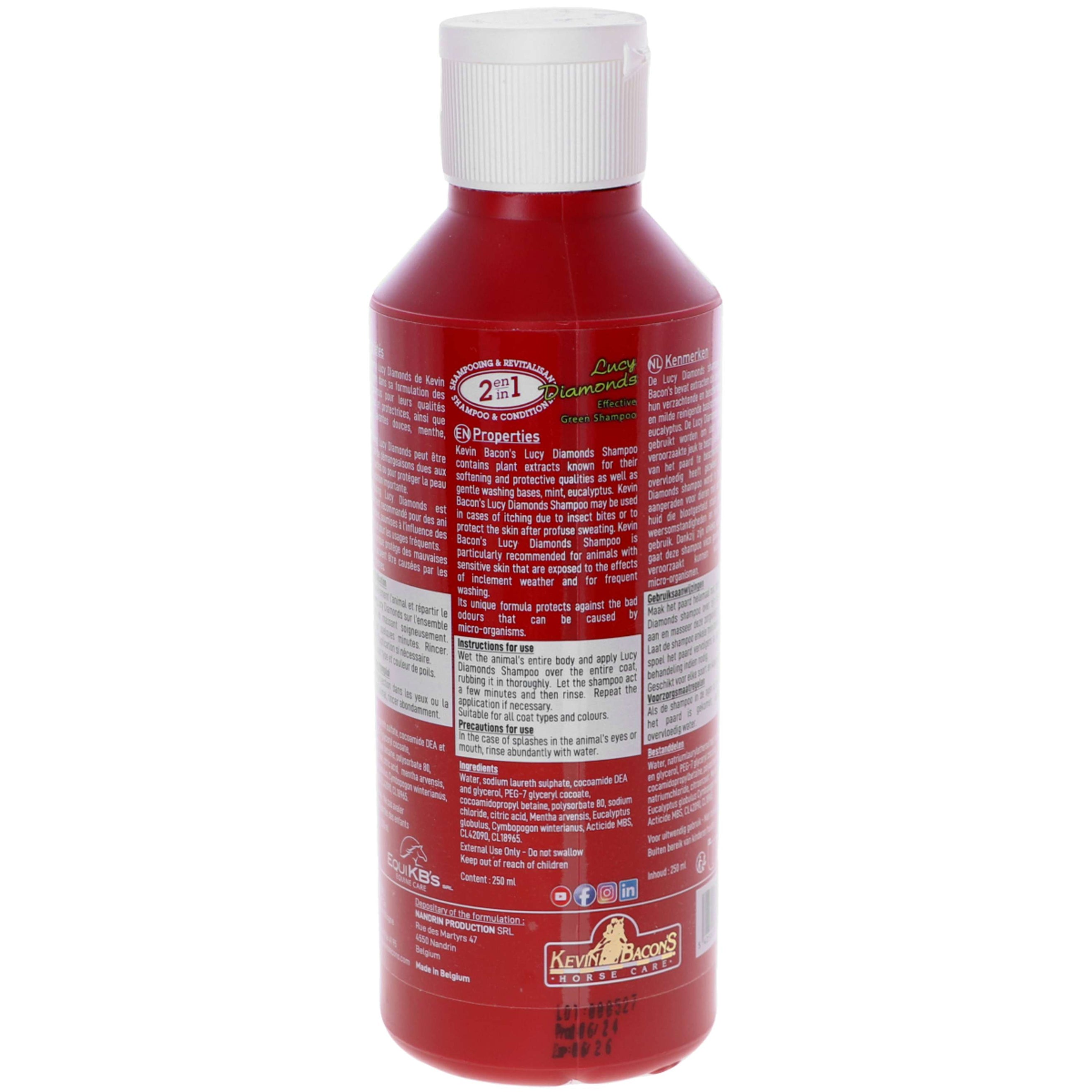 Kevin Bacons Shampoo verde Lucy Diamonds