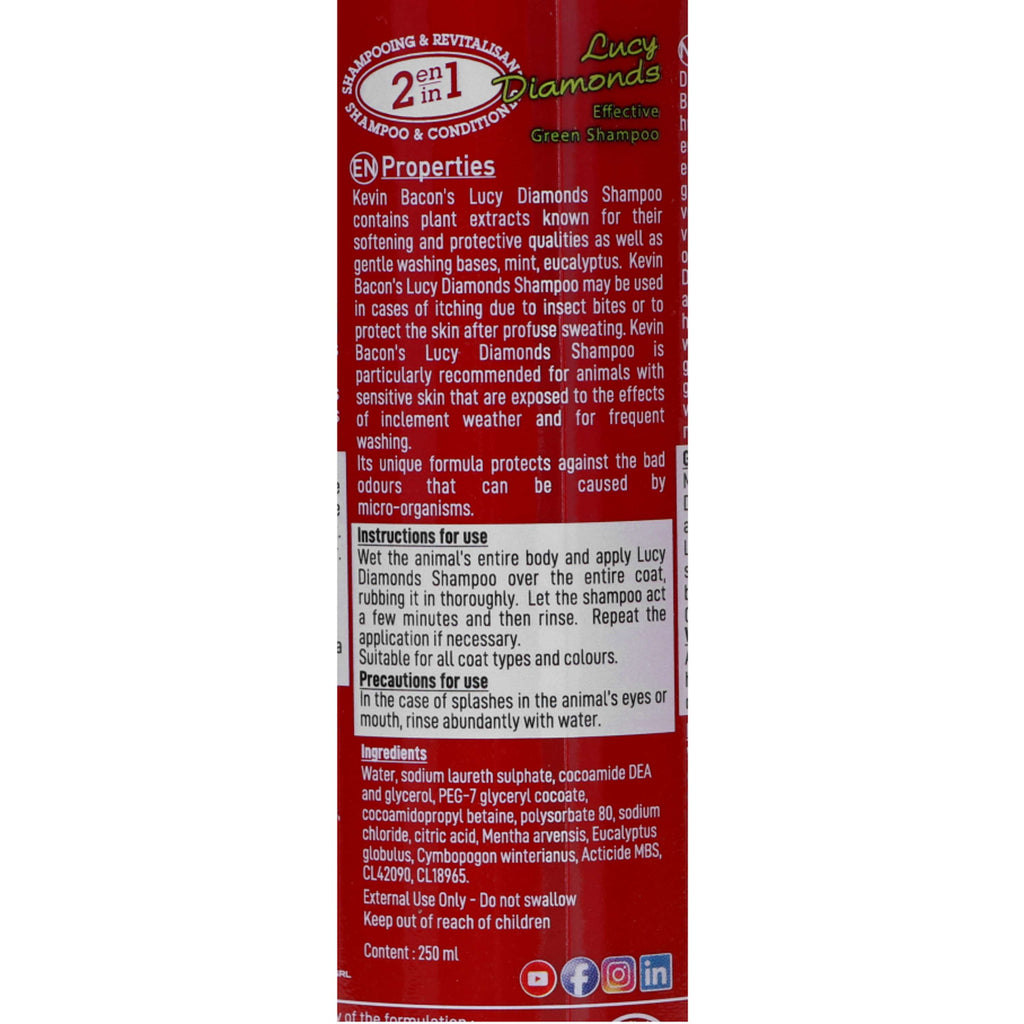 Kevin Bacons Shampoo verde Lucy Diamonds