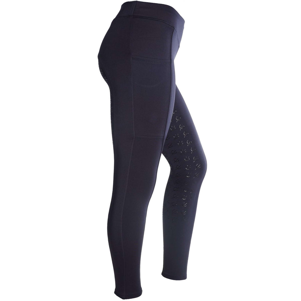 Covalliero Leggings da Equitazione ClassicStar Navy