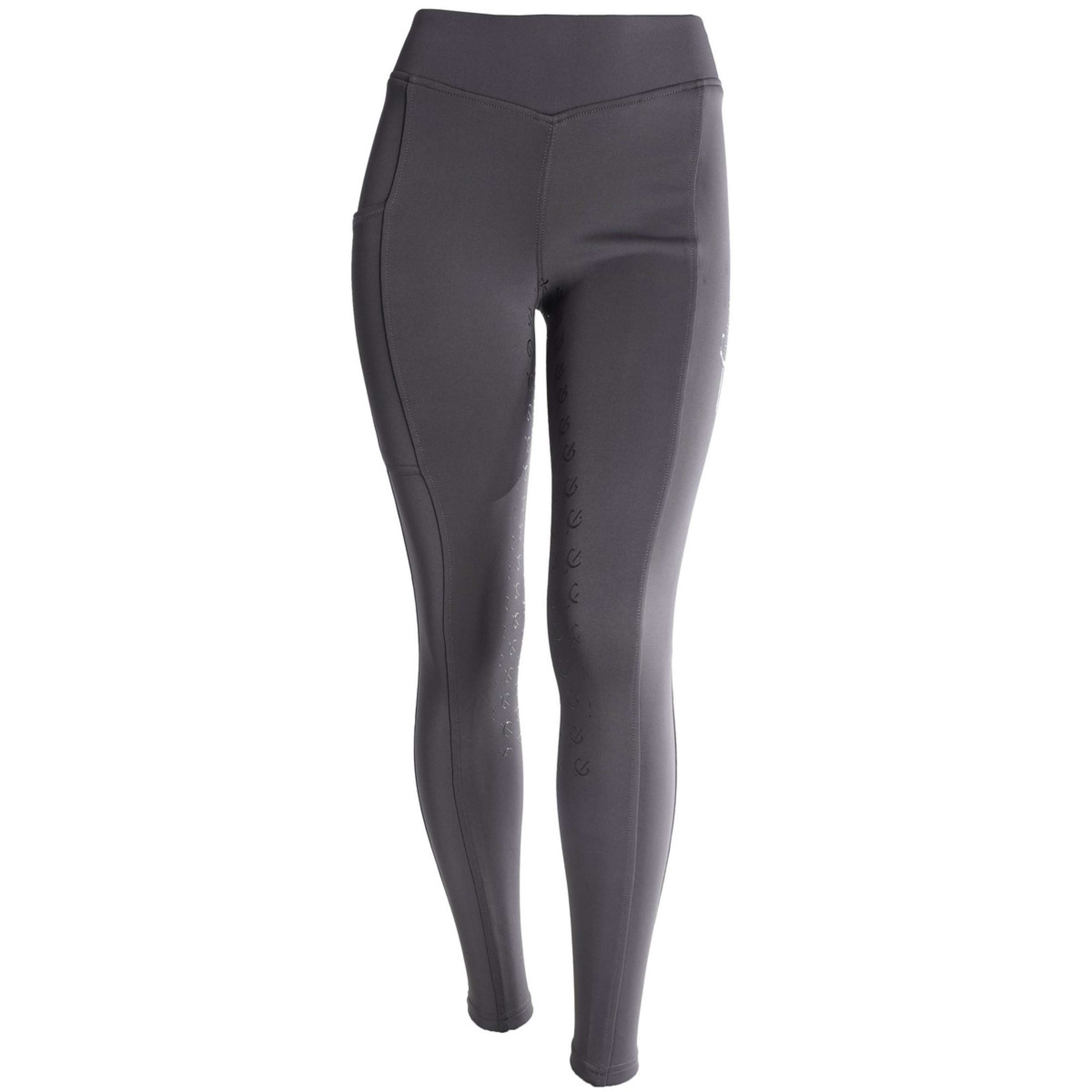 Covalliero Leggings da Equitazione ClassicStar Graphite