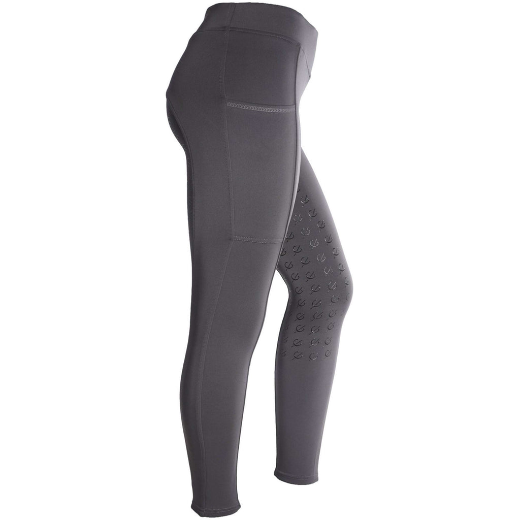 Covalliero Leggings da Equitazione ClassicStar Graphite