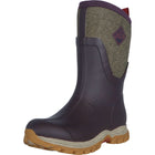 Muck Boot Arctic Sport II metà Donne Bordeaux/Tweed