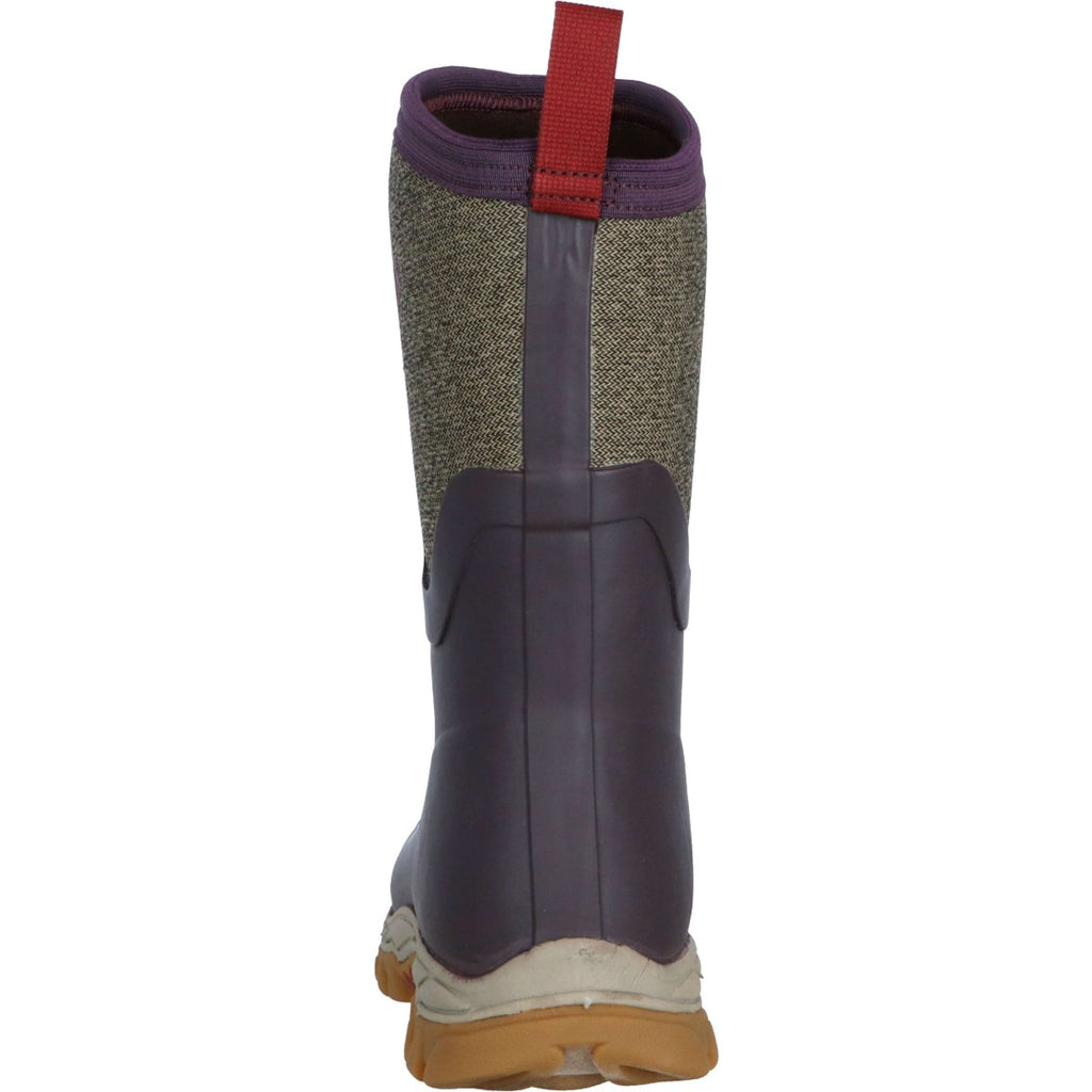 Muck Boot Arctic Sport II metà Donne Bordeaux/Tweed
