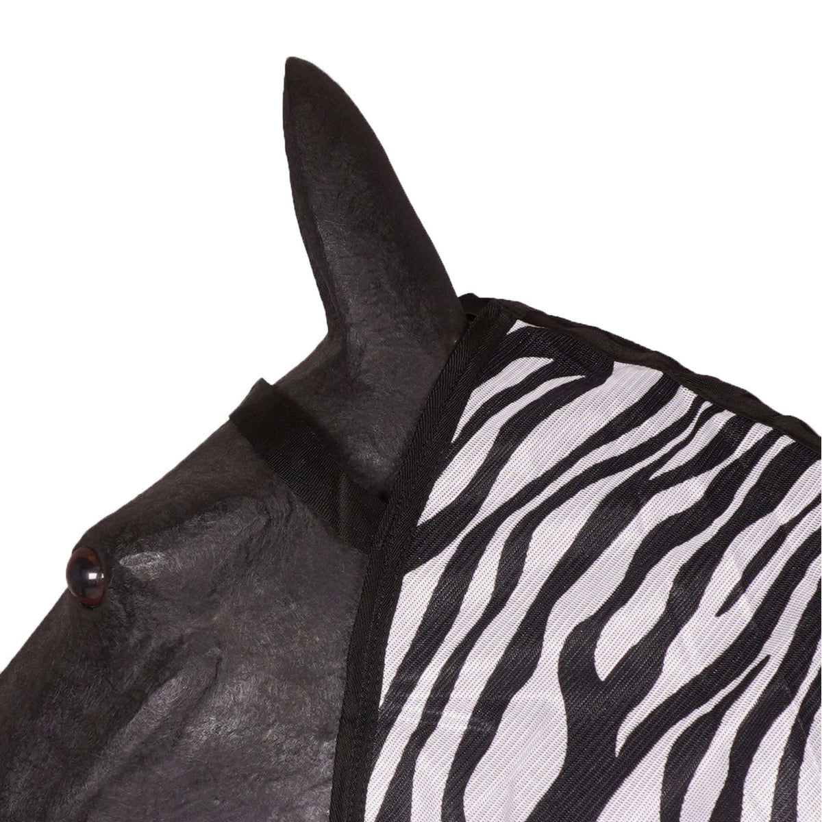 Waldhausen Coperta da equitazione anti-mosche Zebra con Frange Zebra
