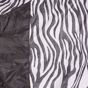 Waldhausen Coperta da equitazione anti-mosche Zebra con Frange Zebra