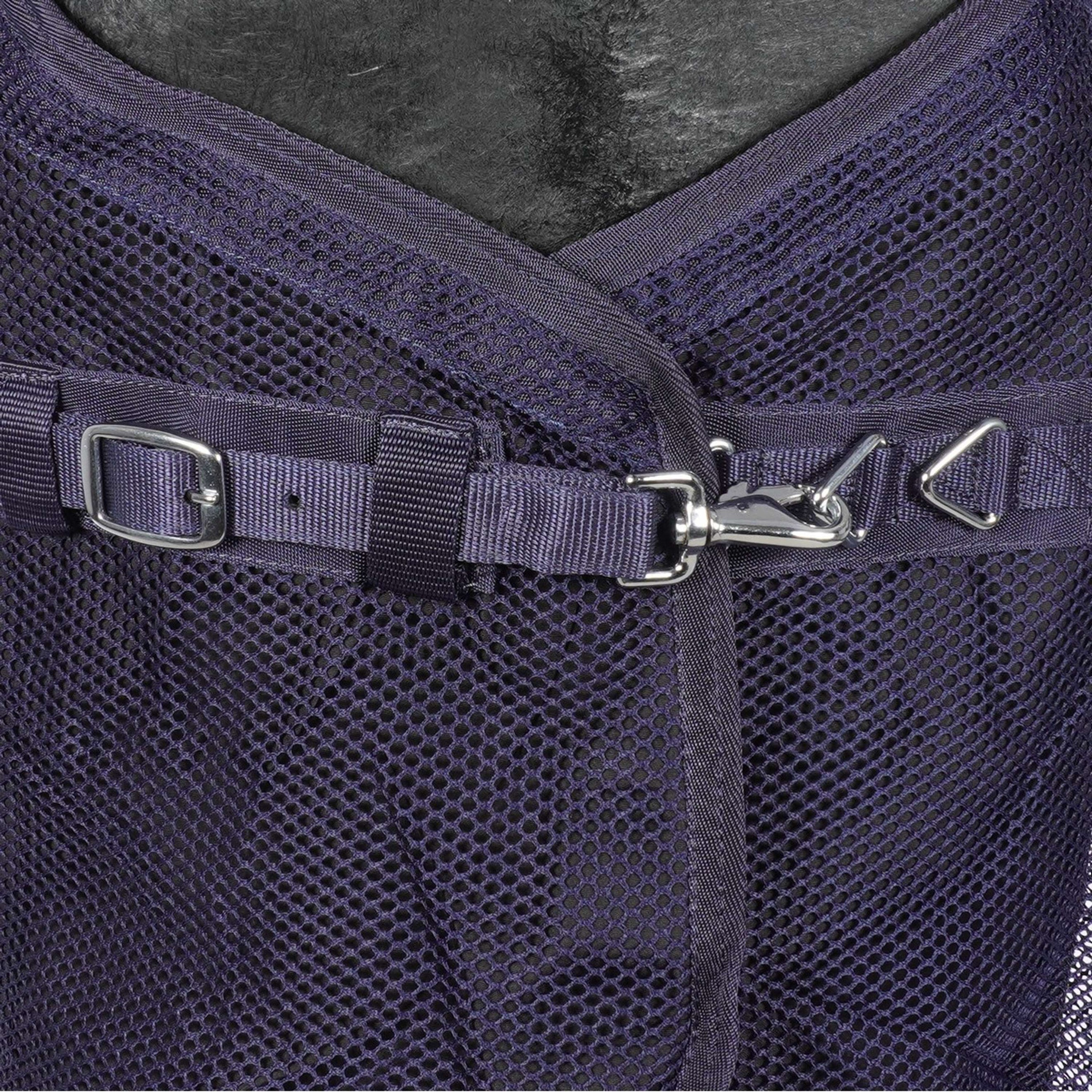 Waldhausen Coperta Antimosche Comfort con Cinghie Incrociate Nightblue Waldhausen Coperta Antimosche Comfort con Cinghie Incrociate Nightblue