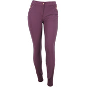 Harry's Horse Pantaloni da Equitazione Denici Cavalli Maroon Full Grip Bordeaux