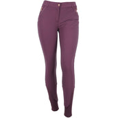 Harry's Horse Pantaloni da Equitazione Denici Cavalli Maroon Full Grip Bordeaux