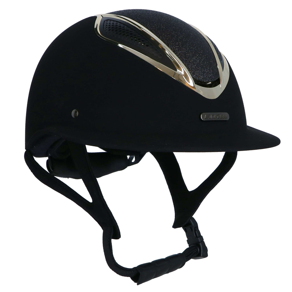 Lami-Cell Casco da equitazione Artemis Nero/Champagne
