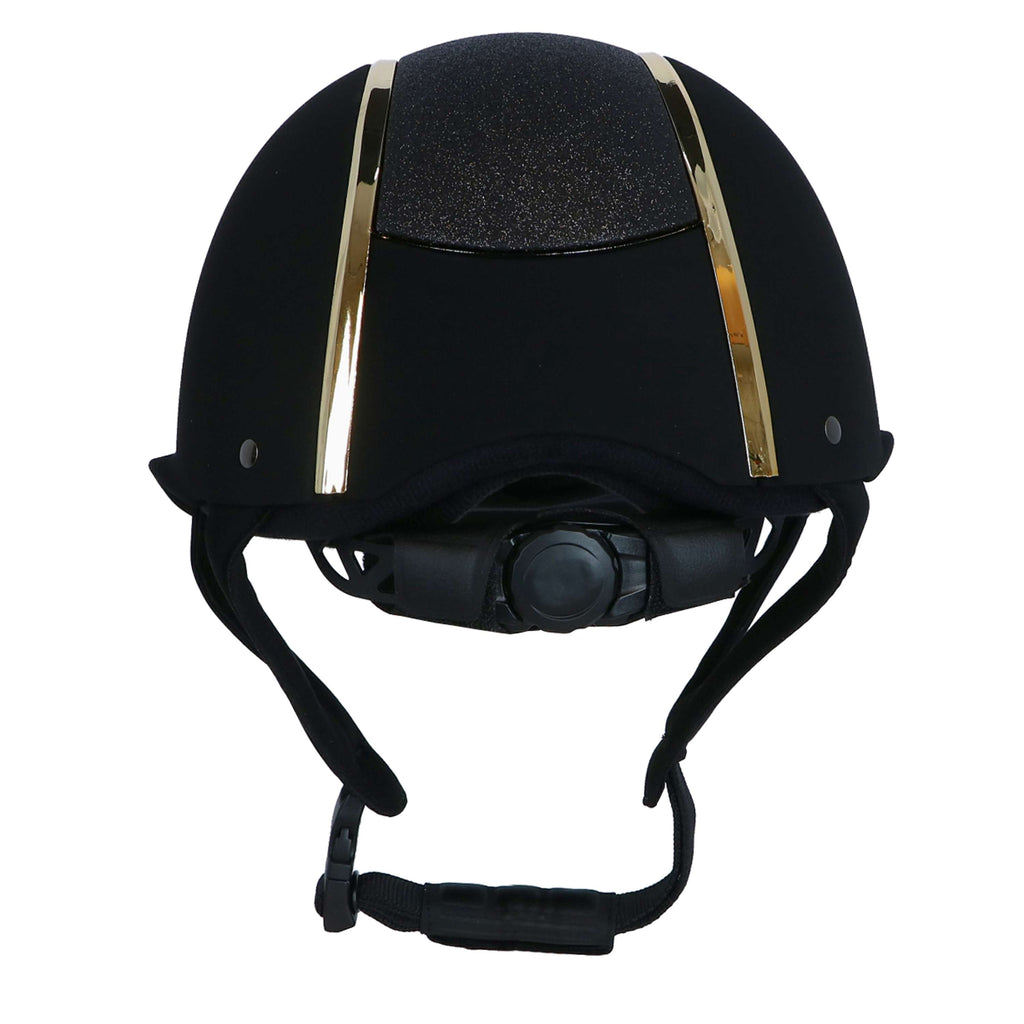 Lami-Cell Casco da equitazione Artemis Nero/Champagne