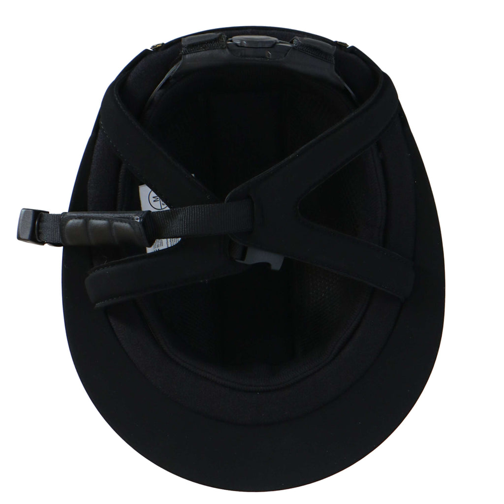 Lami-Cell Casco da equitazione Artemis Nero/Champagne