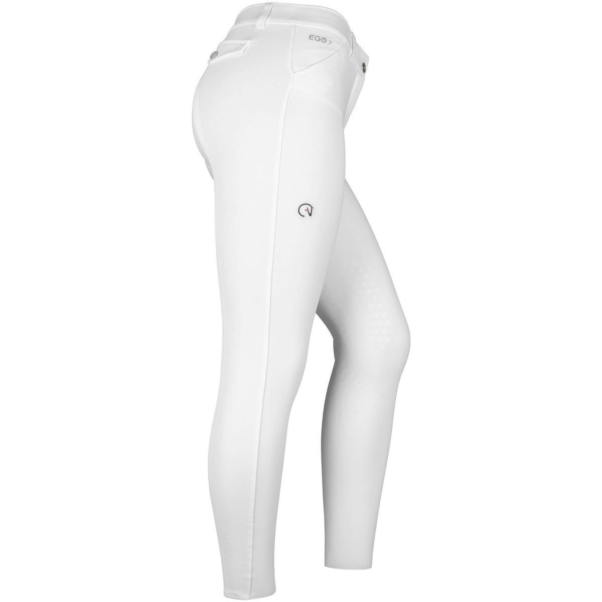 Ego7 Pantaloni da Equitazione Jumping PT Bianco