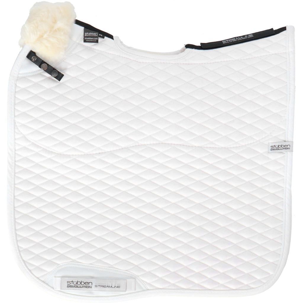 Stübben Sottosella Streamline Pelle di agnello da dressage Bianco