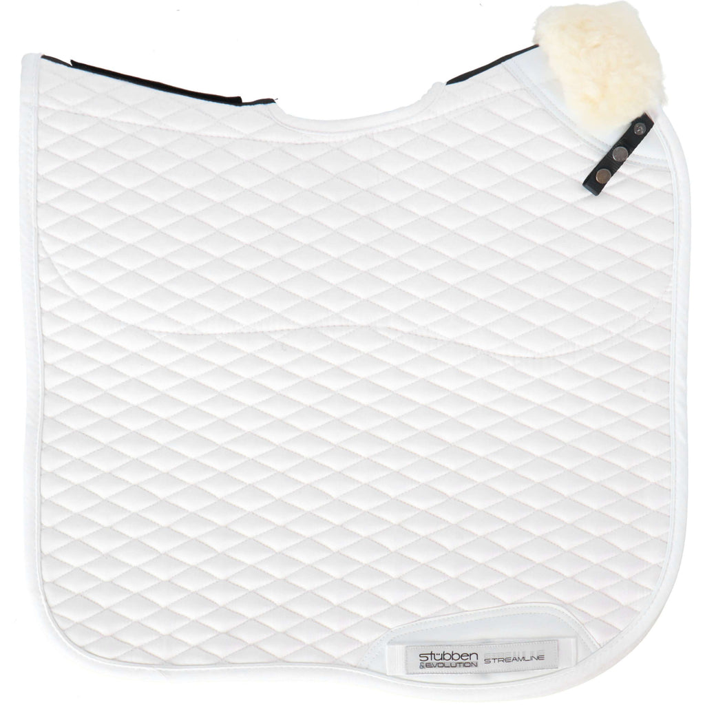 Stübben Sottosella Streamline Pelle di agnello da dressage Bianco
