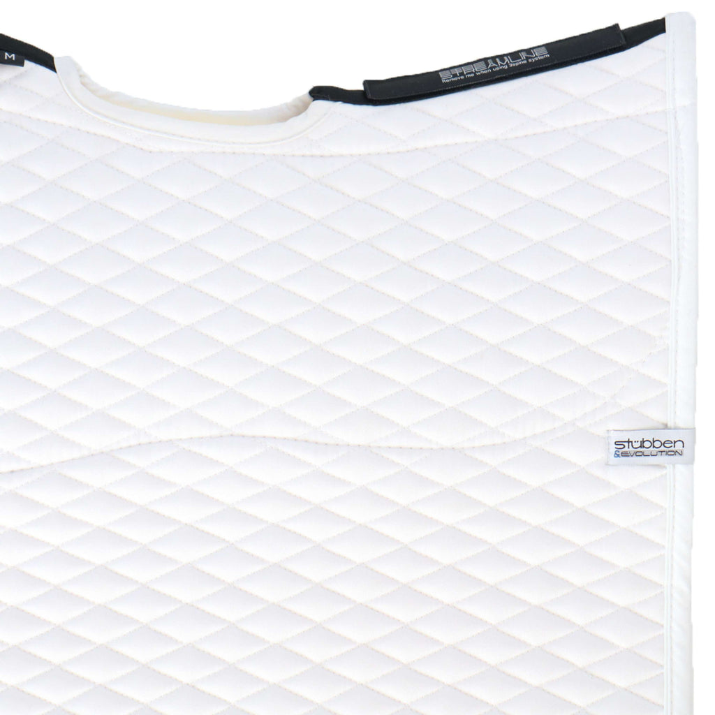 Stübben Sottosella Streamline Pelle di agnello da dressage Bianco