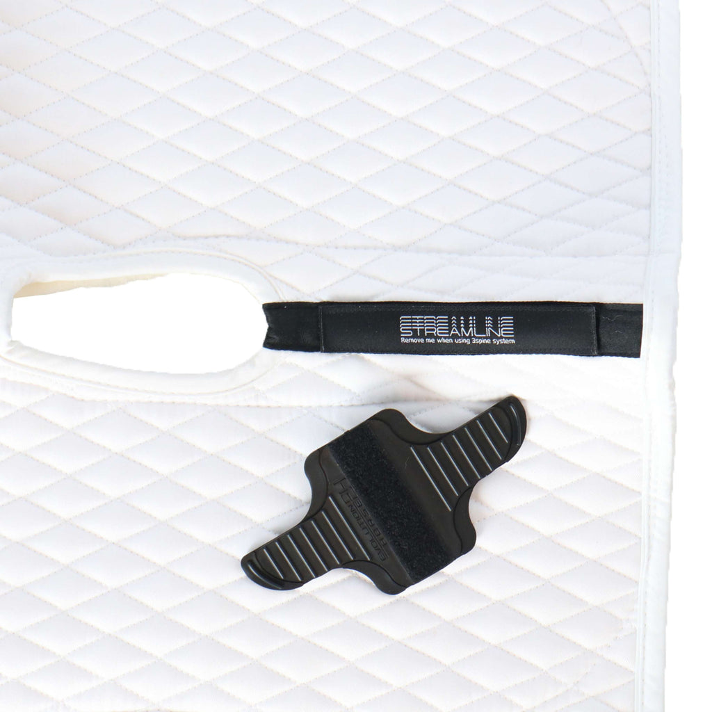 Stübben Sottosella Streamline Pelle di agnello da dressage Bianco