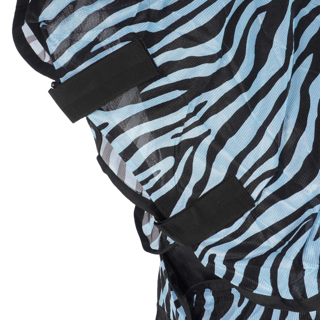 HKM Coperta Antimosche Zebra Acqua/Nero