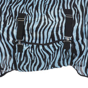 HKM Coperta Antimosche Zebra Acqua/Nero