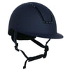 HKM Casco da equitazione Lady Shield Diamond Blu scuro