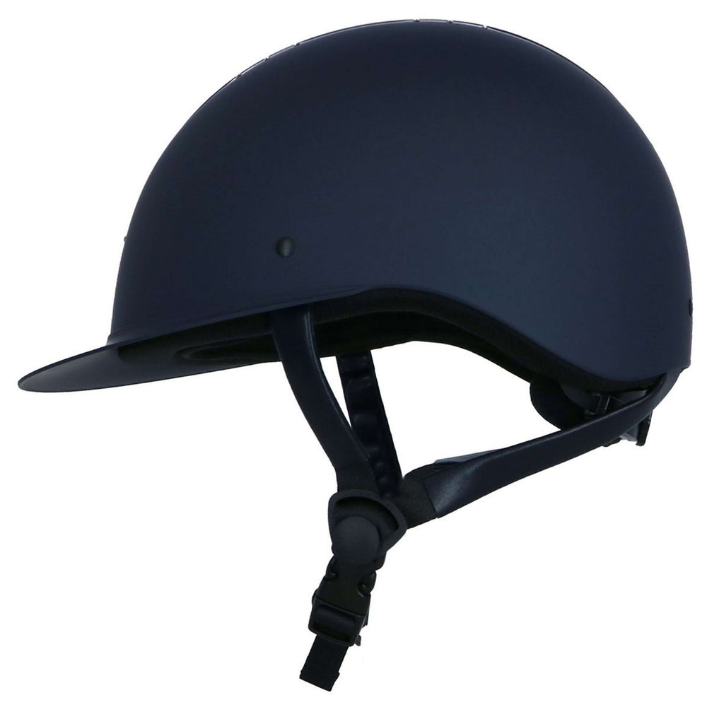 HKM Casco da equitazione Lady Shield Diamond Blu scuro