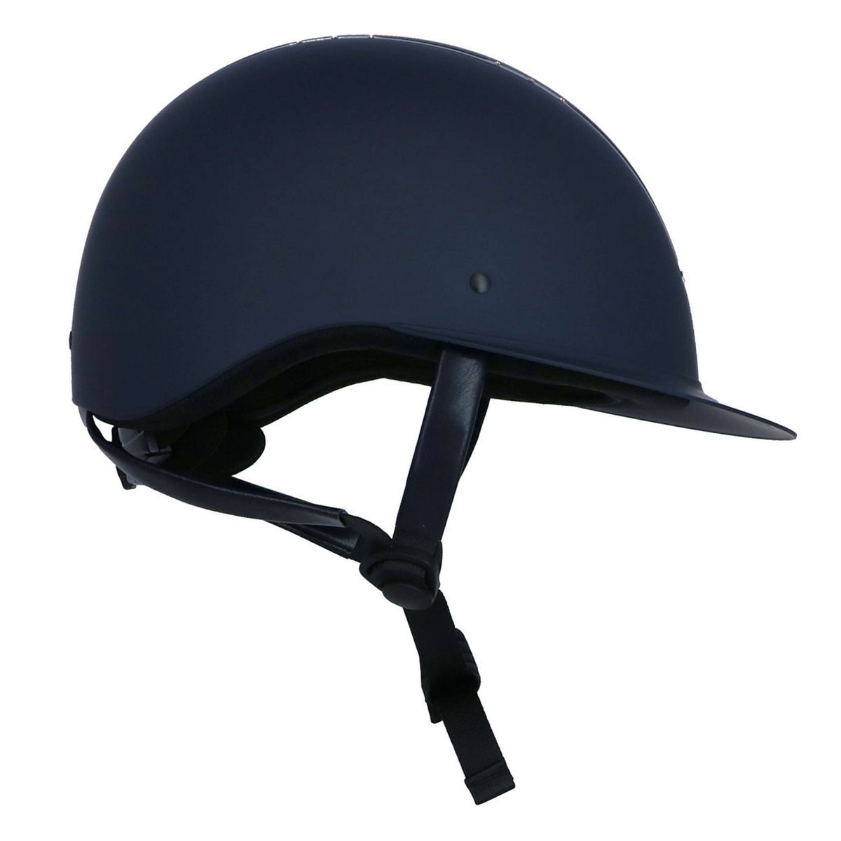 HKM Casco da equitazione Lady Shield Diamond Blu scuro